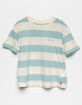 DICKIES Girls Stripe Crop Tee image number 1