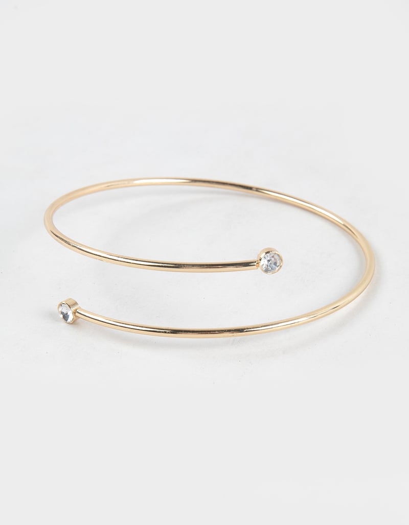 FULL TILT Crystal Top Wrap Bangle/Arm Cuff image number 1