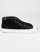CONVERSE Jack Purcell Mid Mens Black & White Shoes image number 2