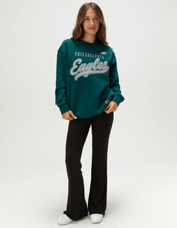 PHILADELPHIA EAGLES Script Womens Crewneck Sweatshirt Alternative Image