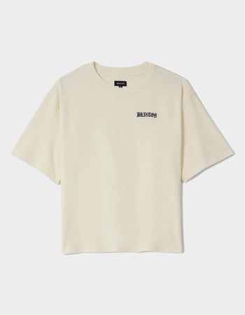 BRIXTON Serrano Mens Boxy Crop Tee Primary Image