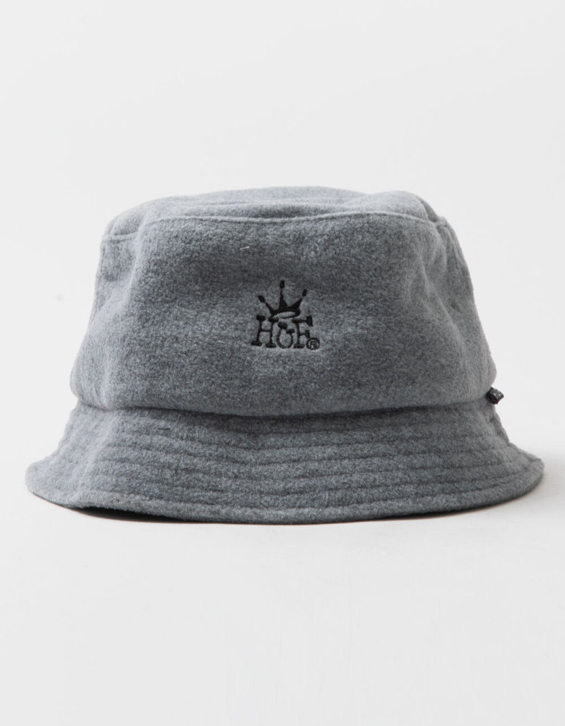 HUF Crown Polar Fleece Bucket Hat image number 0