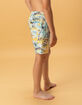 RSQ Boys Water Color Scenic Swim Trunks image number 4