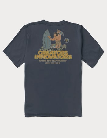 VISSLA Cutting Edge Mens Pocket Tee Primary Image