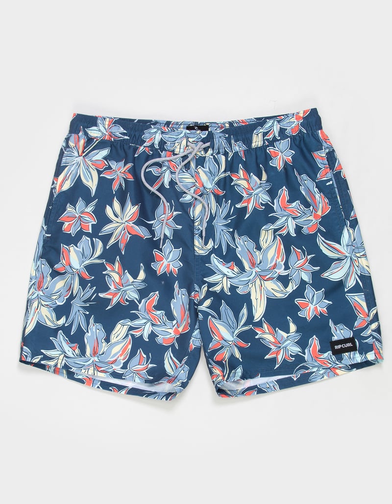 RIP CURL Daily Floral Mens Swim Trunks image number 1