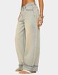 EDIKTED Kella Low Rise Baggy Jeans image number 2