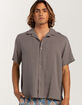 RSQ Mens Gauze Camp Shirt image number 4