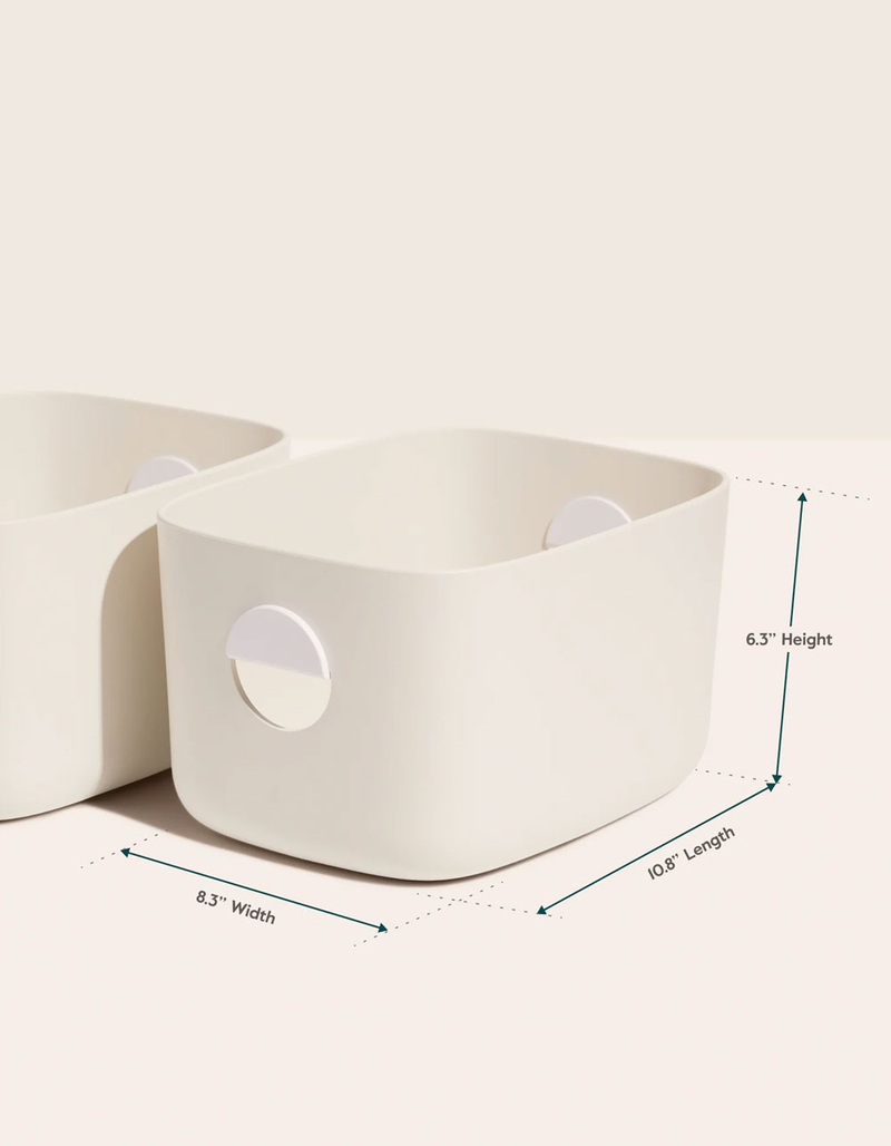 OPEN SPACES Medium Storage Bins - Set of 2 image number 5