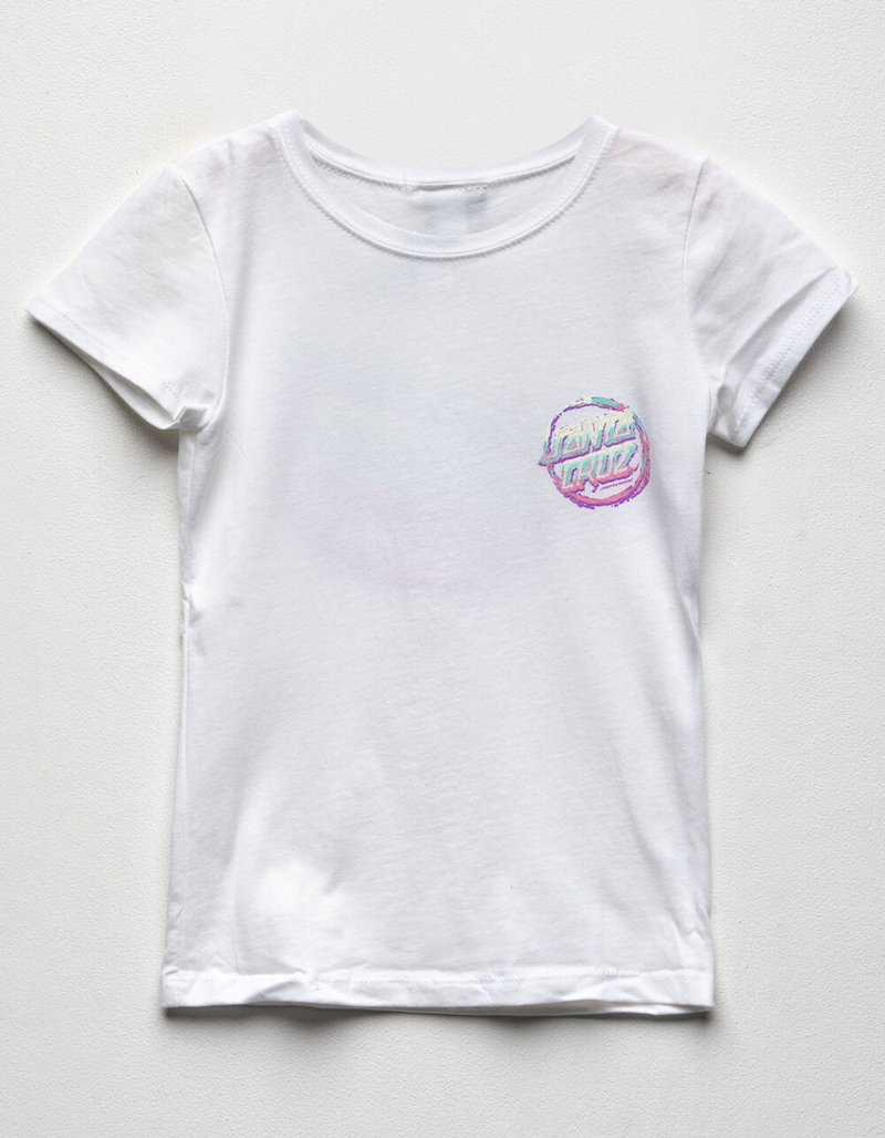 SANTA CRUZ Throwdown Dot Girls Tee image number 1