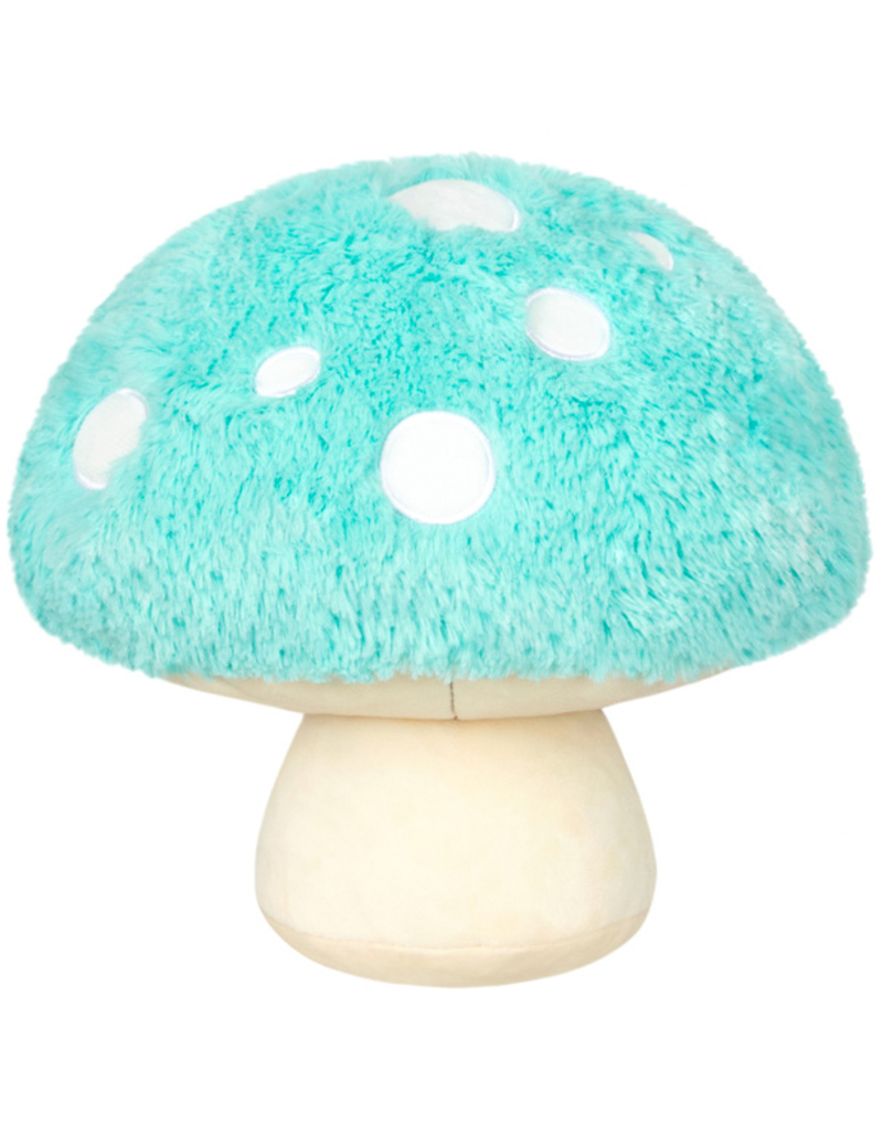 SQUISHABLE Mini Squishable Turquoise Mushroom Plush Toy image number 2