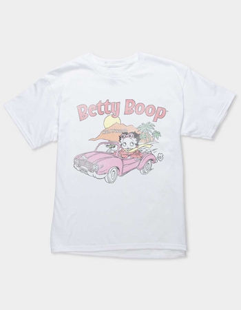 BETTY BOOP Hollywood Car Unisex Kids Tee Primary Image