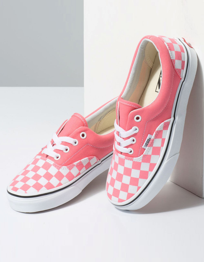 VANS Checkerboard Era Strawberry Womens Shoes image number 3