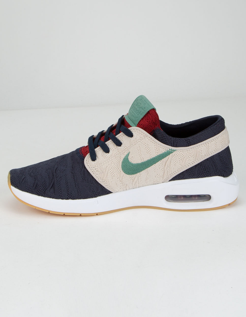 NIKE SB Air Max Janoski 2 Obsidian & Desert Sand Shoes image number 3