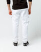 UNCLE RALPH Brush French Terry White Mens Jogger Pants image number 5