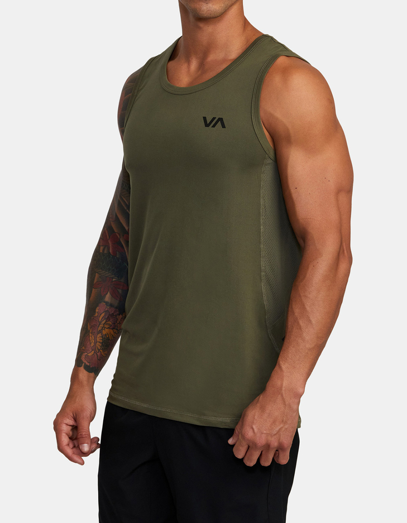 RVCA Sport Vent Mens Tank Top image number 2