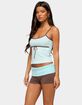 EDIKTED Rhoda Contrast Polka Dot Tank Top image number 2