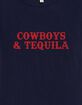 WESTERN Cowboys & Tequila Womens Baby Tee image number 3