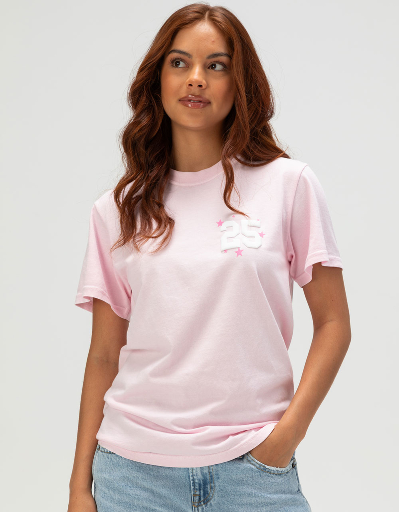 RIOT SOCIETY 25 Puff Womens Tee - PINK