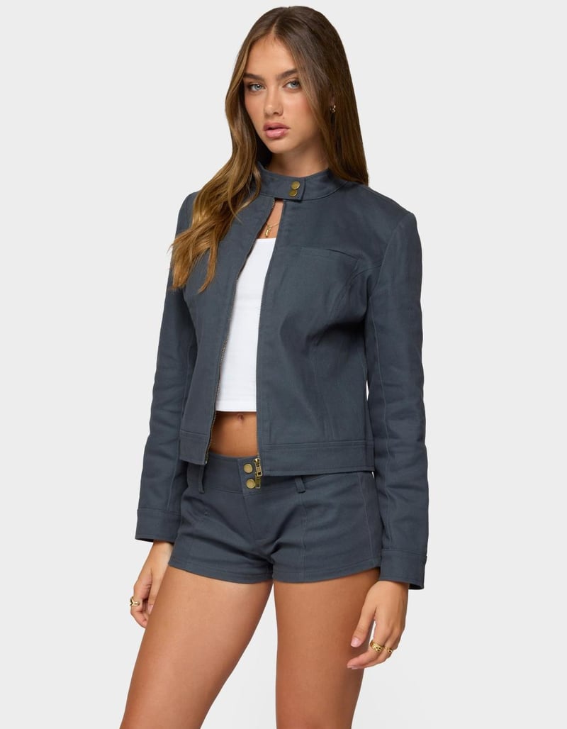 EDIKTED Kayra Moto Jacket image number 1