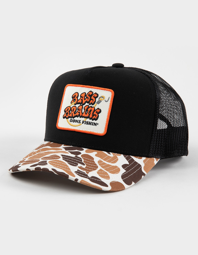 BRIXTON x Bass Brains Gone Fishing NetPlus Trucker Hat image number 0