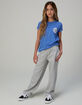 FULL TILT Girls Wide Leg Sweatpants image number 1