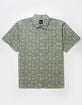 RSQ Mens Ditsy Print Poplin Button Up Shirt image number 2