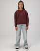 FULL TILT Star Patch Girls Crewneck Sweatshirt image number 6