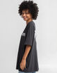 QUIKSILVER No Fun Womens Oversized Tee image number 3