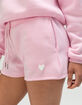 FULL TILT Womens Fleece Shorts image number 3
