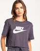 NIKE Sportswear Essential Womens Crop Tee image number 1