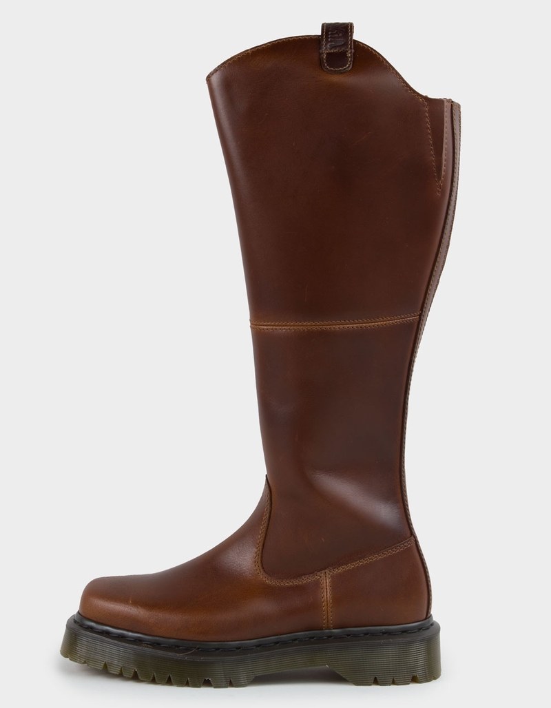DR. MARTENS Amaayah Womens Knee High Leather Boots image number 3