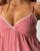 RSQ Womens Stripe Babydoll Top image number 2
