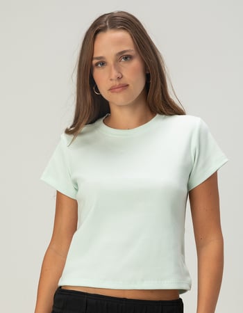 NIKE Sportswear Womens Ribbed Tee Primary Image