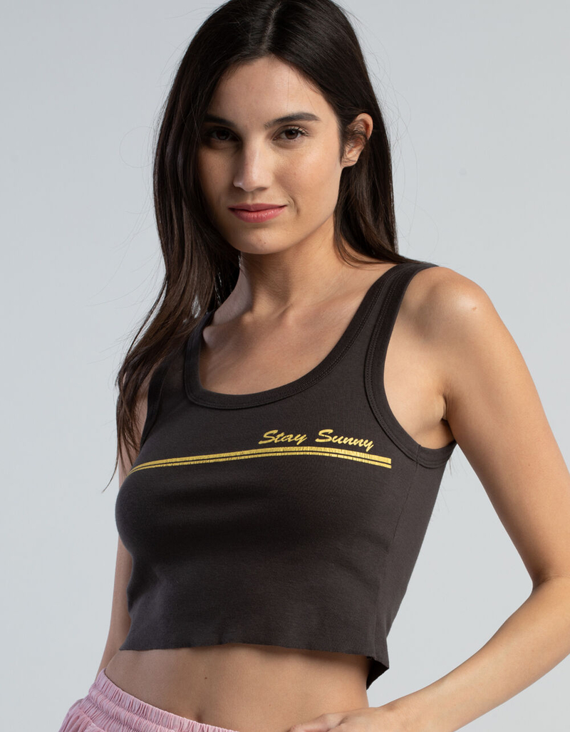 BILLABONG Stay Sunny Womens Crop Tank Top image number 0