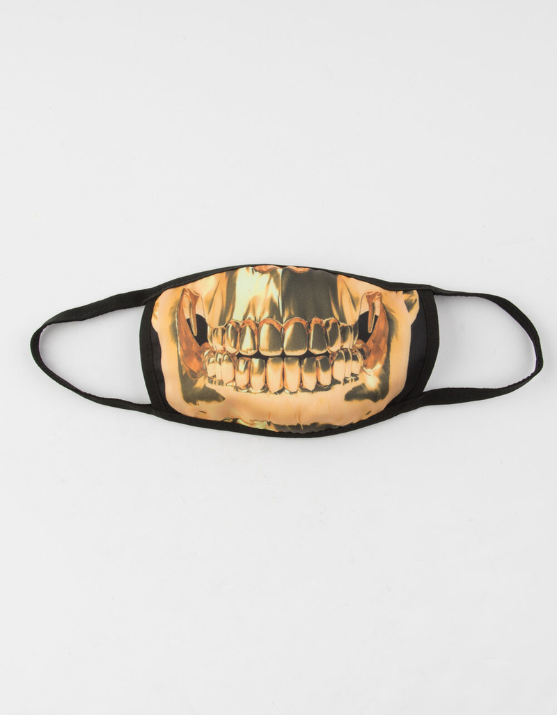 Gold Tooth Fashion Face Mask image number 0
