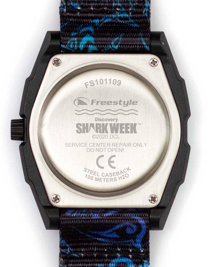 FREESTYLE x Shark Week Tribal Shark Classic Clip Analog Watch image number 3