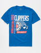Los Angeles Clippers Locker Room Mens T-Shirt image number 1