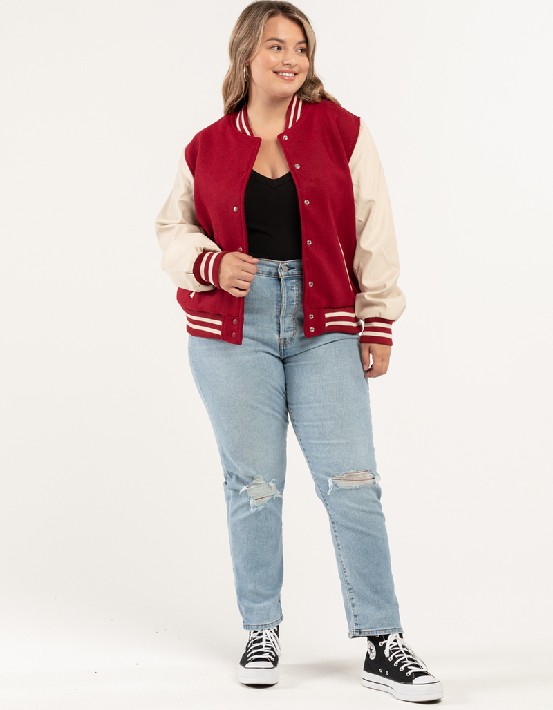 ASHLEY Womens Varsity Jacket image number 3