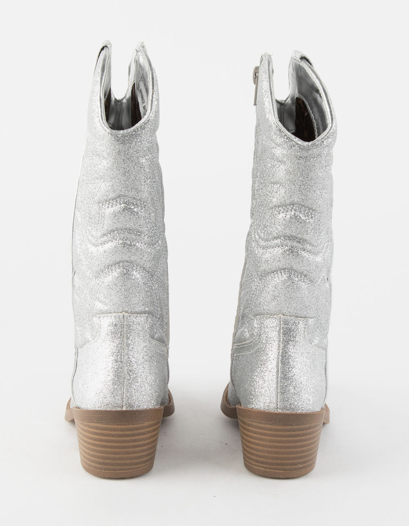 STEVE MADDEN JSalty Girls Cowboy Boots image number 3