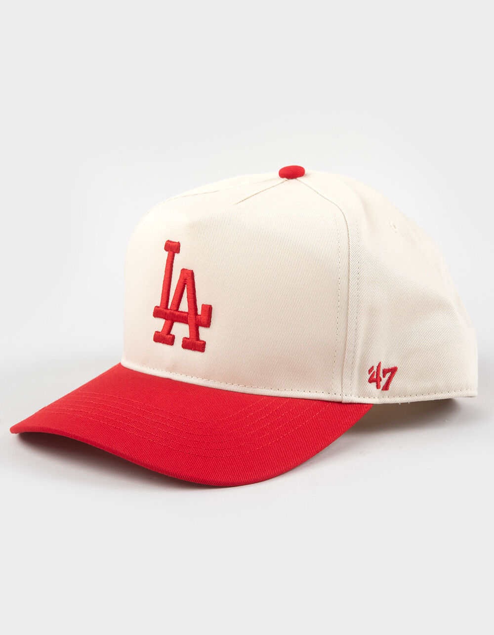 47 BRAND Los Angeles Dodgers '47 Hitch Snapback Hat - RED COMBO