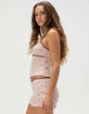 FULL TILT Ditsy Pointelle Womens Cami image number 3