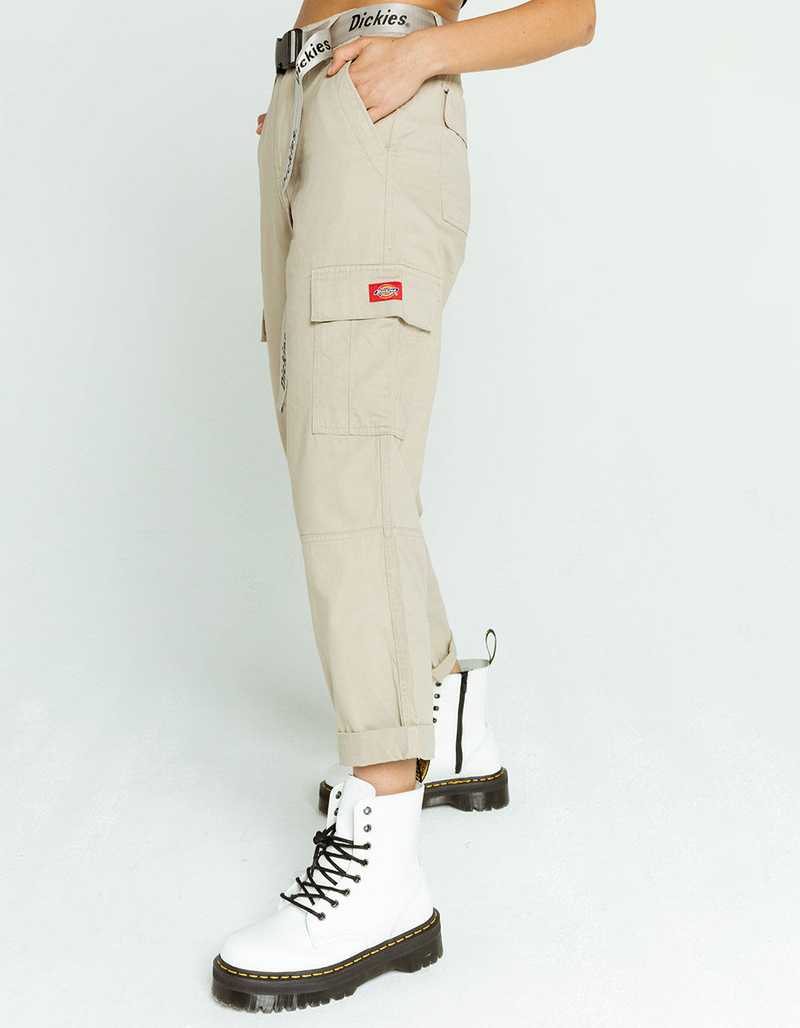 DICKIES Belted Utility Khaki Cargo Pants image number 2