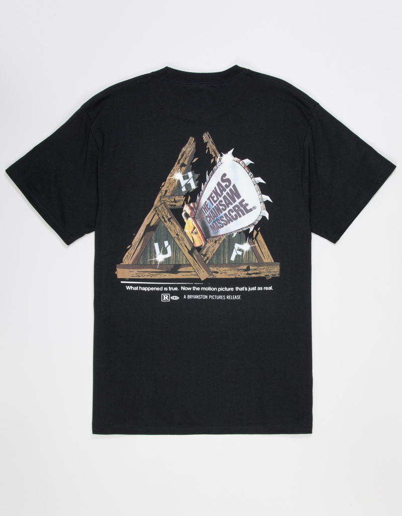 HUF x The Texas Chainsaw Massacre Triple Triangle Mens Tee image number 0