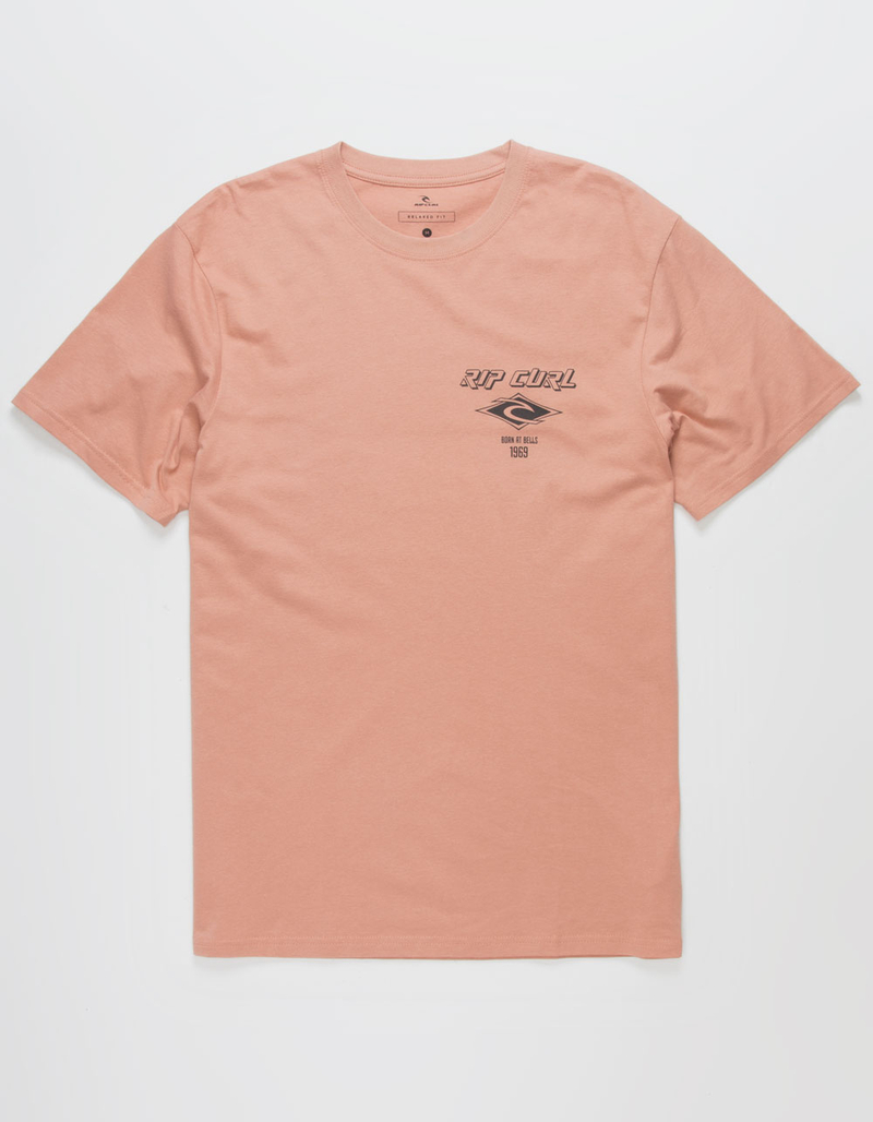 RIP CURL Fade Out Icon Mens Tee image number 1