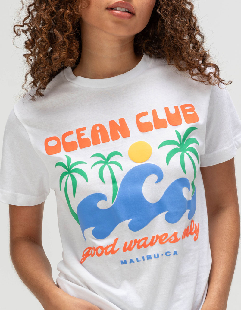 RSQ Womens Ocean Club Boyfriend Tee image number 3