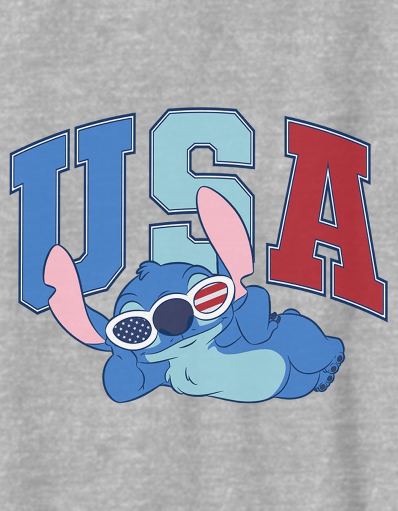 LILO & STITCH USA Stitch Pose Unisex Kids Tee image number 1