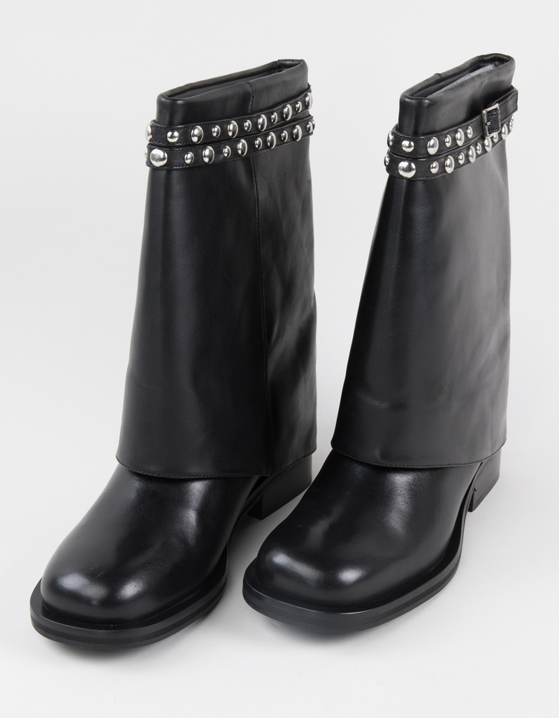 FREE PEOPLE Scorpio Womens Studded Foldover Boots image number 0