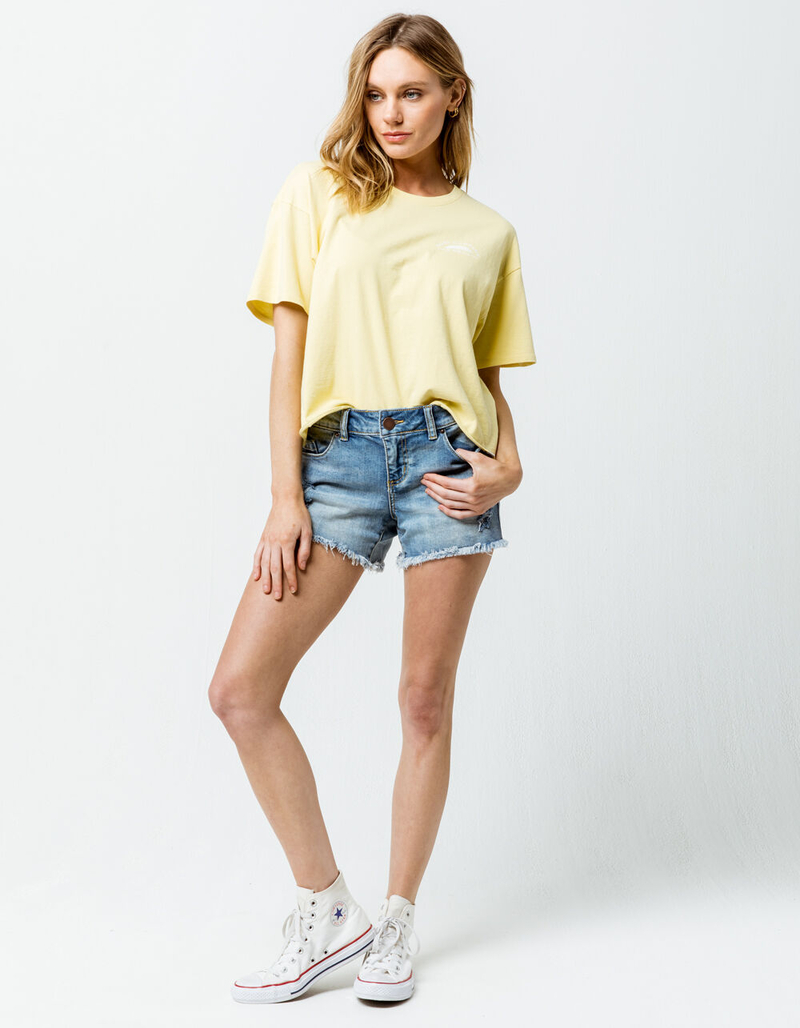 O'NEILL Cody Light Blast Womens Ripped Denim Shorts image number 3