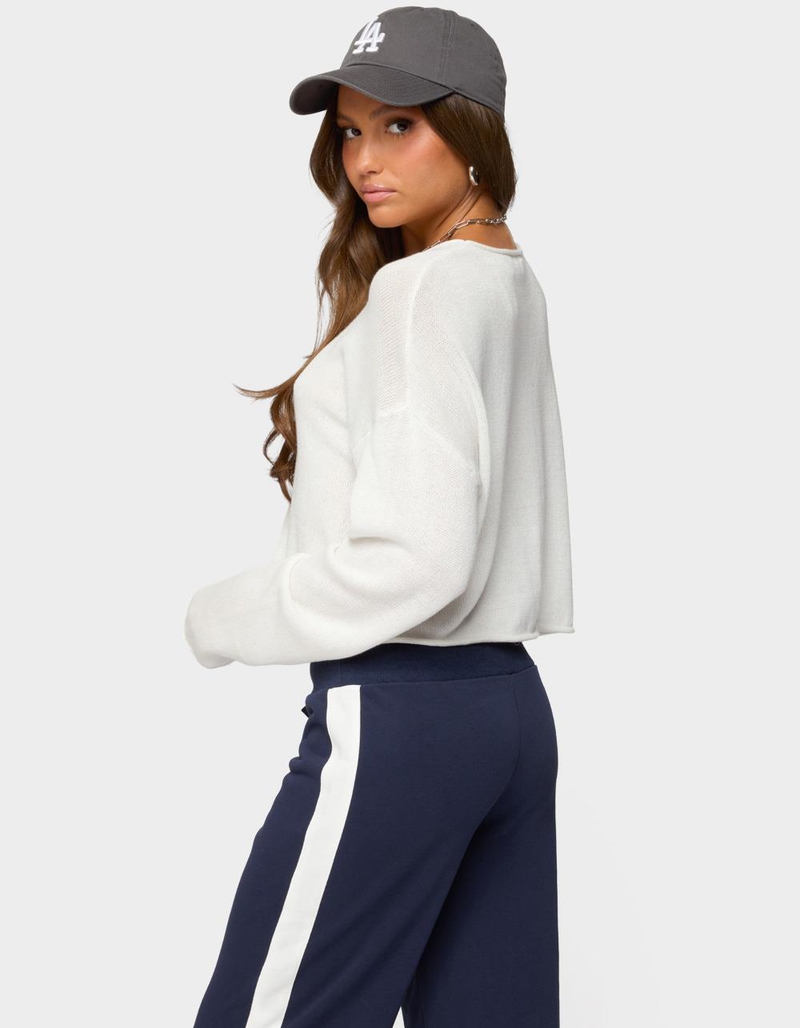 EDIKTED Leta Knit Long Sleeve Top image number 2