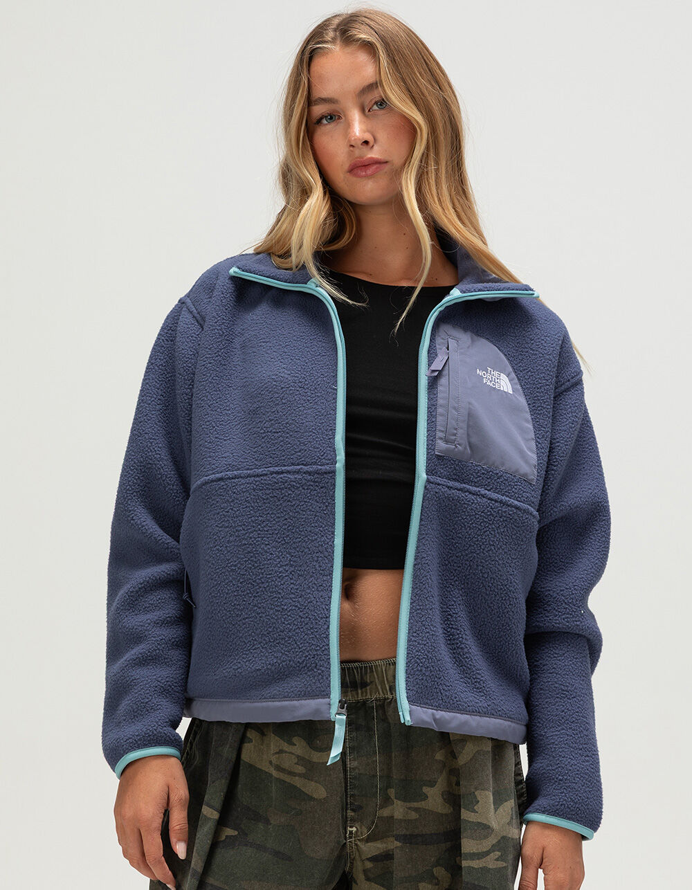 THE NORTH FACE Yumiori Off Peak Womens Full-Zip Jacket - BLUE